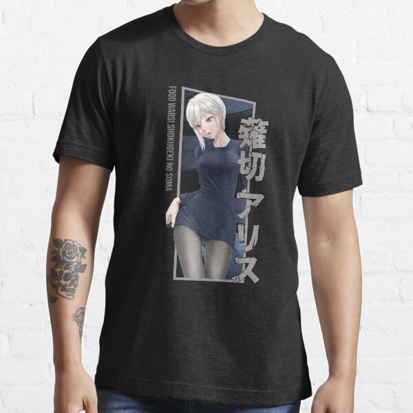 Food Wars Anime Soma Yukihira T Shirt Harajuku Fashion Men's