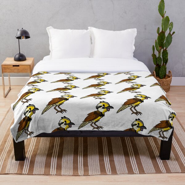 Item preview, Cartoon Meadowlark Bird Art designed and sold by BambinosDeli.