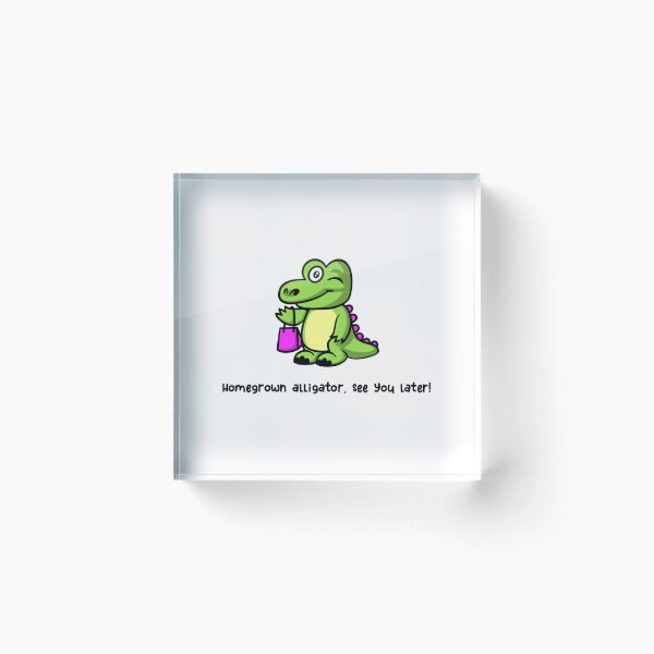 Item preview, Homegrown alligator, see you later - Shotgun - George Ezra     designed and sold by lilines55.