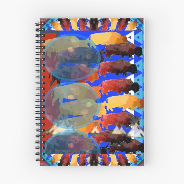 Item preview, Buffalo Migration W/Border designed and sold by moonteesinquah.