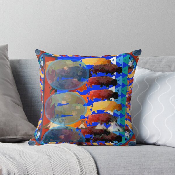 Item preview, Buffalo Migration W/Border designed and sold by moonteesinquah.
