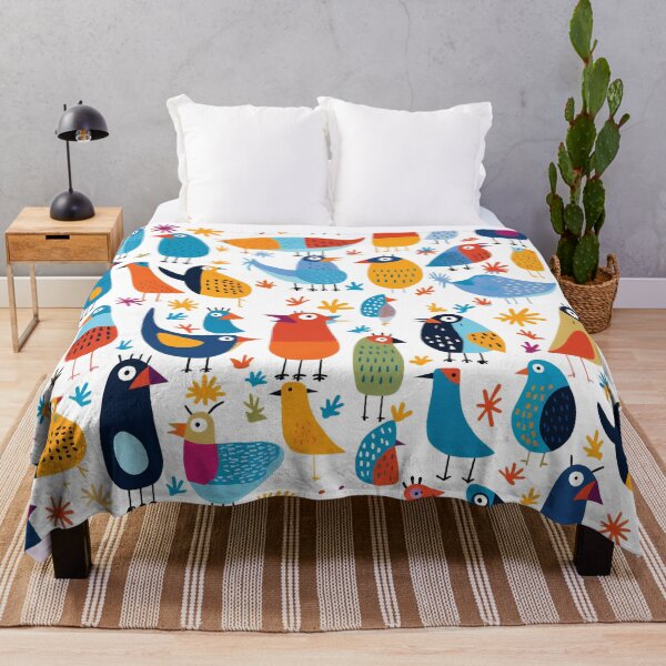 Artikelvorschau, Funny Colorful Cartoon Birds entworfen und verkauft von AdrianGrosu.