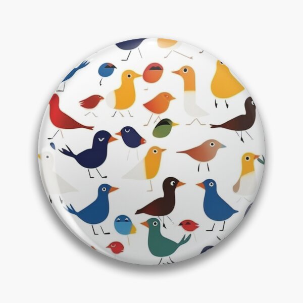 Artikelvorschau, Funny Colorful Cartoon Birds entworfen und verkauft von AdrianGrosu.