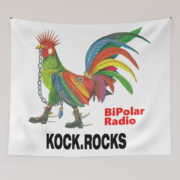 Item preview, Punky Rooster & KOCK.ROCKS designed and sold by AJLeibengeist.