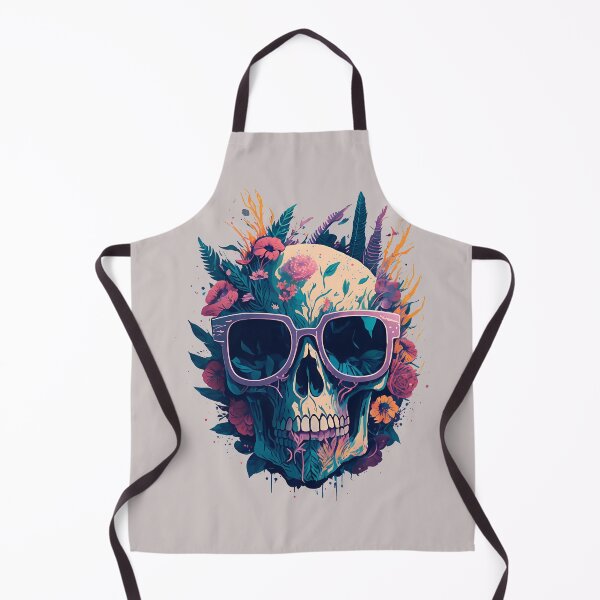 Item preview, Flower Decorated Skull designed and sold by Ekramul Haque.