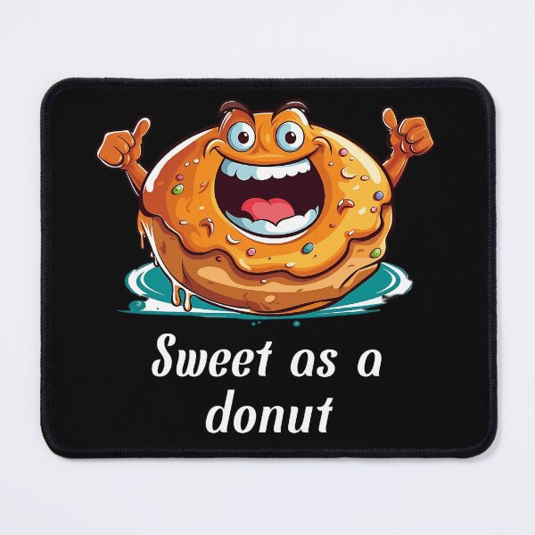Item preview, Cartoon-style Donut - "Sweet as a Donut" designed and sold by SADStyleDesigns.