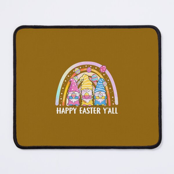 Item preview, Funny Happy Easter Y'all Rainbow Funny Gnome designed and sold by peeipmjf66.