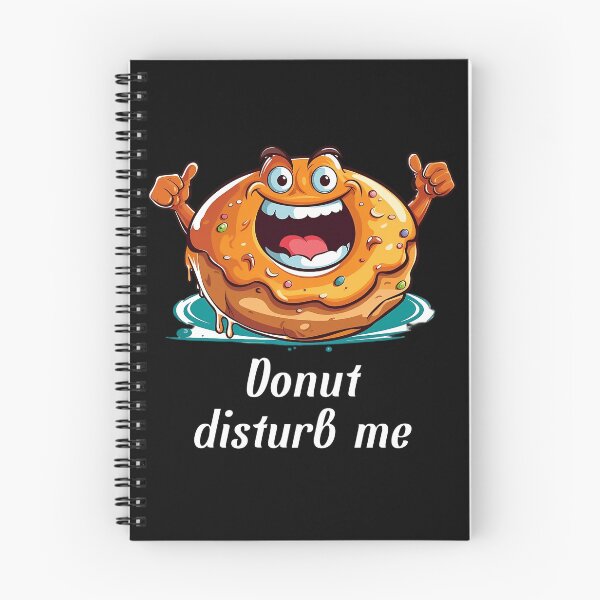 Item preview, Cartoon-style Donut - "Donut Disturb Me" designed and sold by SADStyleDesigns.