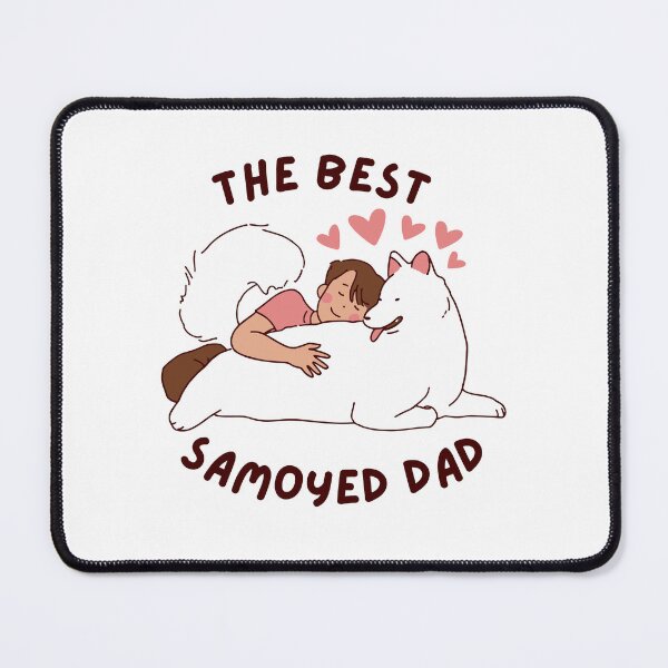 Item preview, The Best Samoyed Dad I designed and sold by MadeByBeata.