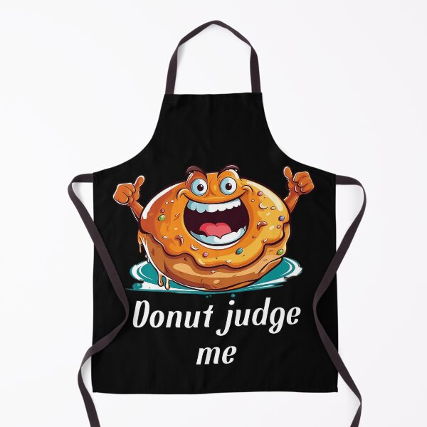Item preview, Cartoon-style Donut - "Donut Judge Me" designed and sold by SADStyleDesigns.