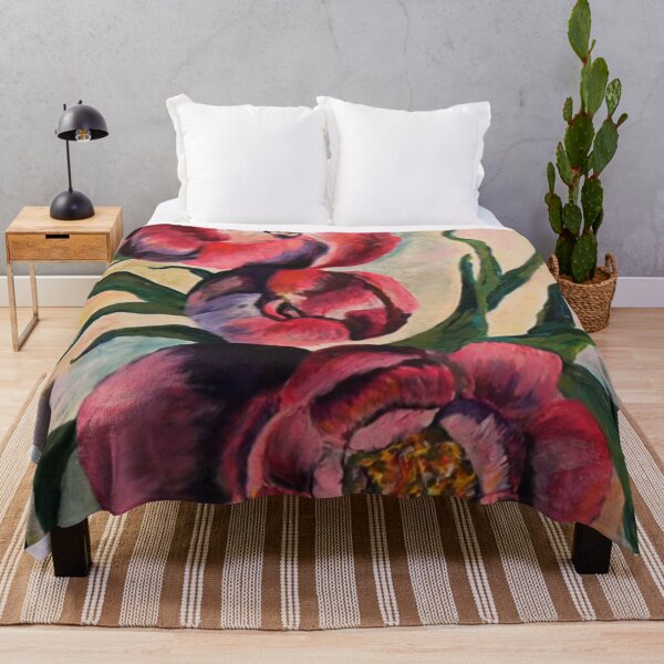 Item preview, Flamboyant Friends - Original Artwork Peonies by Rebekah Aramini Lupo designed and sold by BodyIllumin.