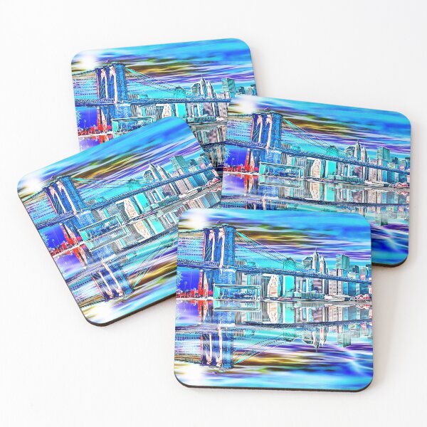 Item preview, Brooklyn Bridge Reflection designed and sold by Daniel Janda.