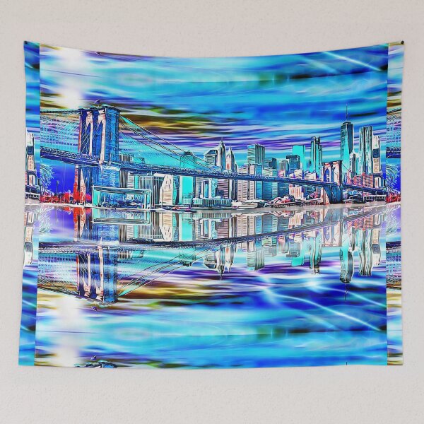 Item preview, Brooklyn Bridge Reflection designed and sold by Daniel Janda.