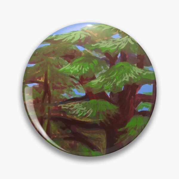 Item preview, Lebanese Cedar Acrylic Painting designed and sold by BethanyLoraine.