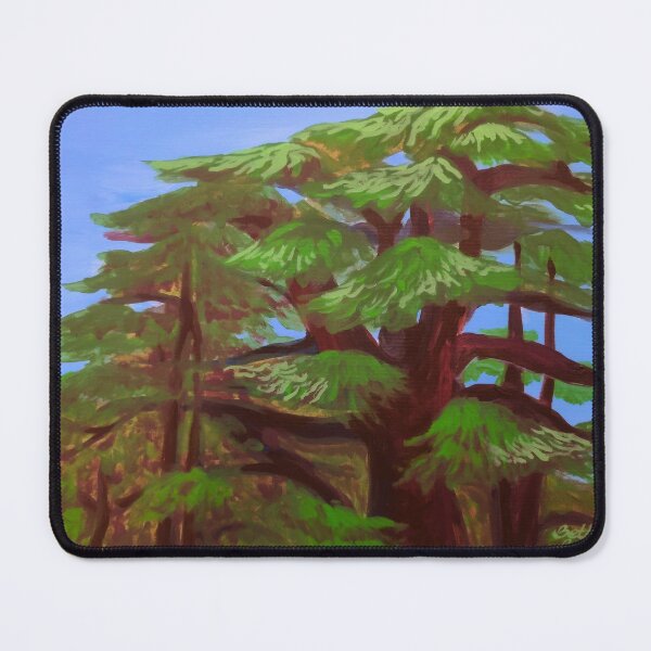 Item preview, Lebanese Cedar Acrylic Painting designed and sold by BethanyLoraine.