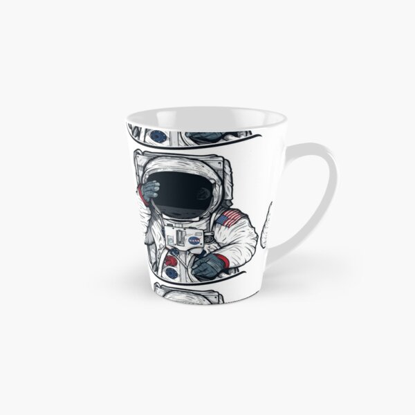 Apollo Lunar Mission Astronaut Illustration (SPACE YO) Tall Mug