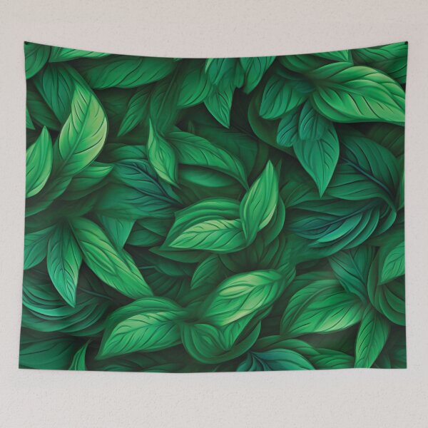 Item preview, 3D Green Leaves Nature Concept designed and sold by AdrianGrosu.