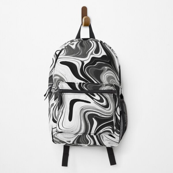 Item preview, Black and white marble seamless pattern designed and sold by imagenia.