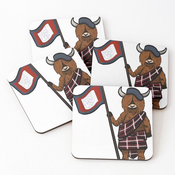 Item preview, Fraser the Jacobite Highland Cow designed and sold by Anna7567.