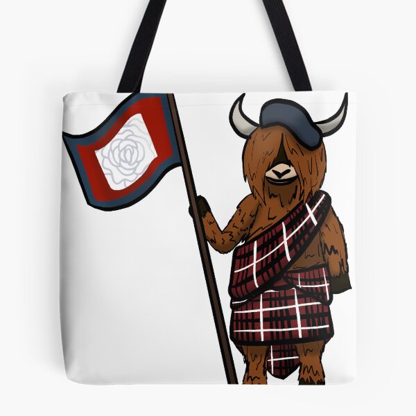 Item preview, Fraser the Jacobite Highland Cow designed and sold by Anna7567.