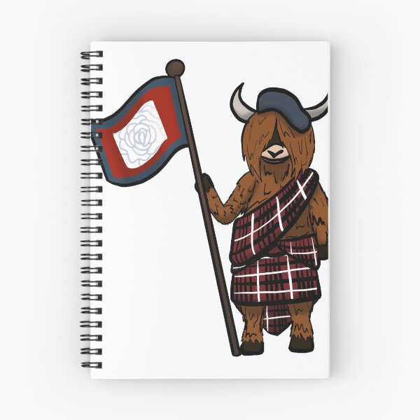 Item preview, Fraser the Jacobite Highland Cow designed and sold by Anna7567.