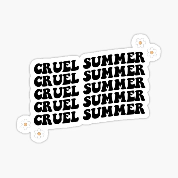 Made my first ever sticker for my water bottle! Had to represent Cruel  Summer😎☀️ : r/TaylorSwift