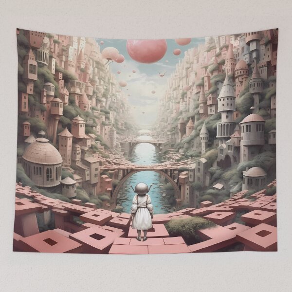 Item preview, Bridge of Possibilities designed and sold by Wallart-Nisyo.