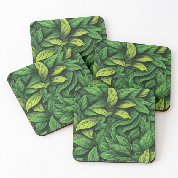 Item preview, 3D Green Leaves Nature Concept designed and sold by AdrianGrosu.