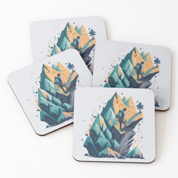 Item preview, Cute mountain design - Mountaineering designed and sold by ROBIN MACGREGOR.