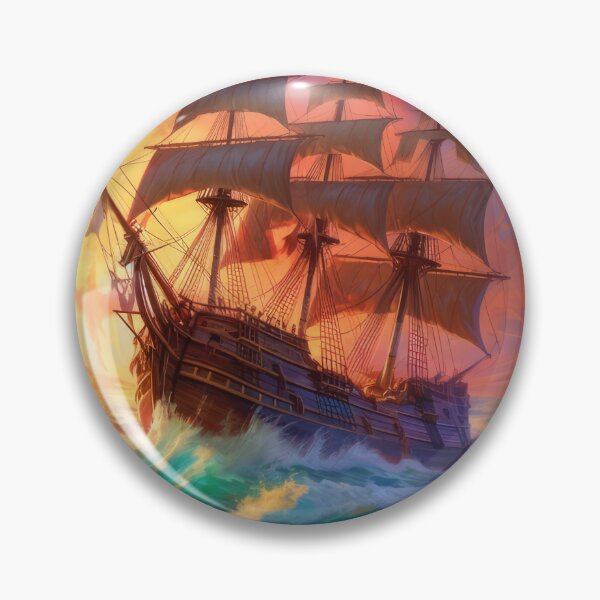 Item preview, Sail Ship on a Stormy Ocean designed and sold by LilyBell6.