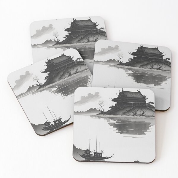 Item preview, Chinese Style Ink Painting designed and sold by DesignCentrum.