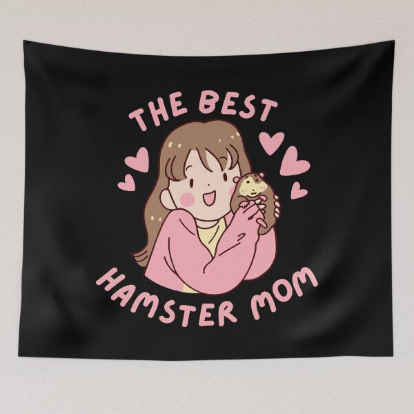 Item preview, The Best Hamster Mom designed and sold by MadeByBeata.