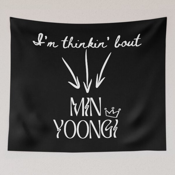 Item preview, I'm thinkin' bout min yoongi designed and sold by sunshine4dsoul.