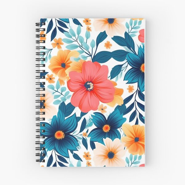 Item preview, Acrylic Pastel Bright Summer Flowers | Colorful Floral Pattern designed and sold by BoredF.