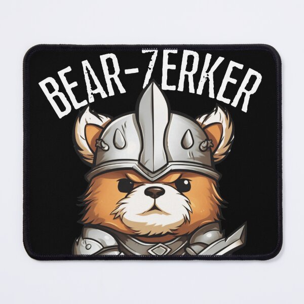 Item preview, Bear-zerker - the Adorable Power of the Cute Bear designed and sold by KamilMalinowski.