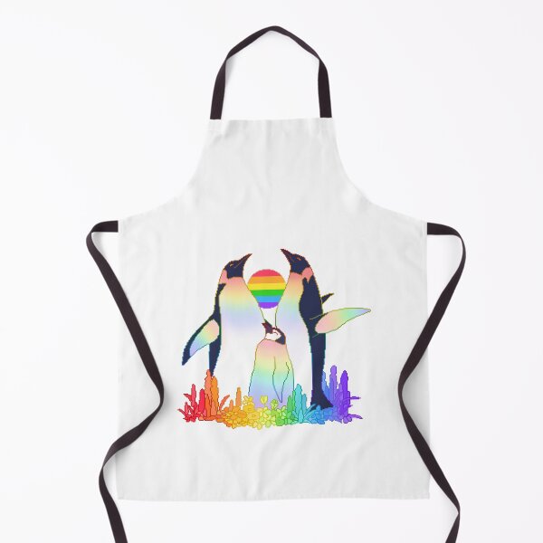 Item preview, Rainbow Flag LGBT Pride Penguin Pixel Art designed and sold by OceanicScribble.