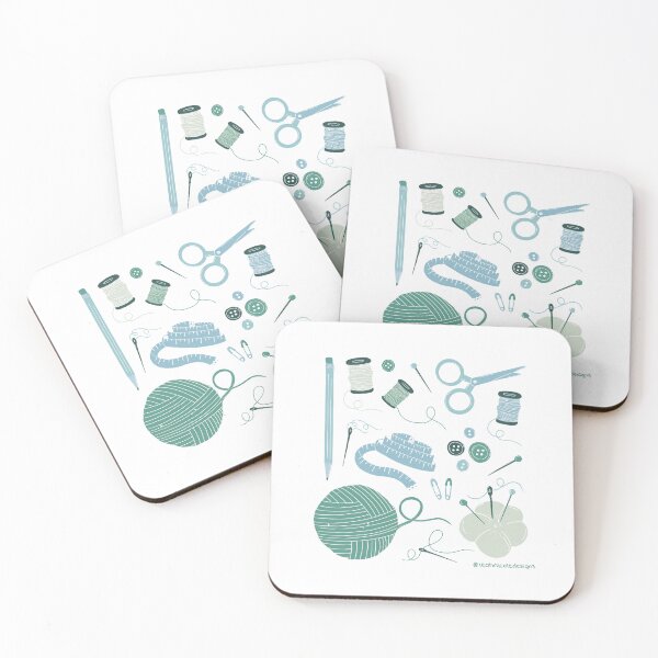 Item preview, Mending - Blues designed and sold by Leah Nicole Designs.