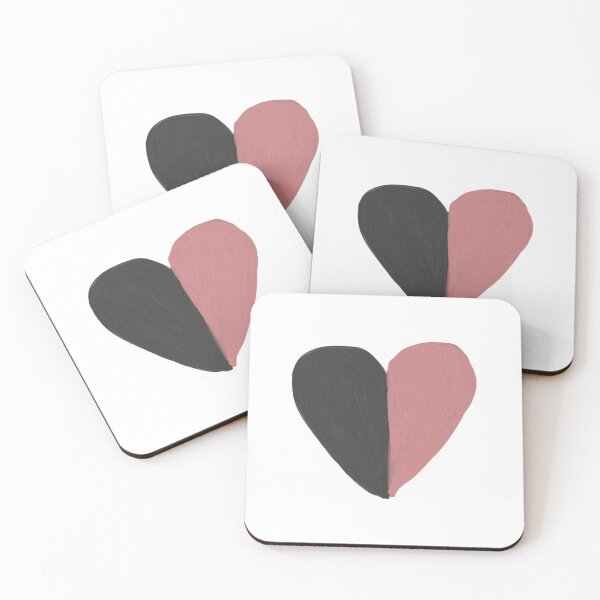 Item preview, Heart Black Pink designed and sold by SistersMH.