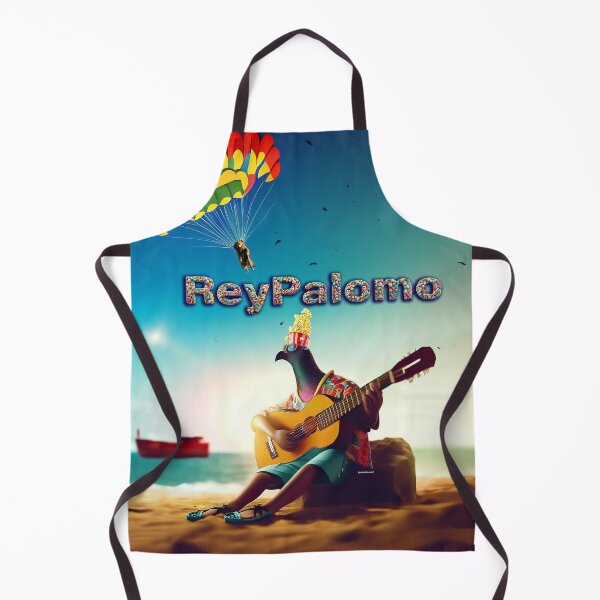 ReyPalomo estilo playero Delantal