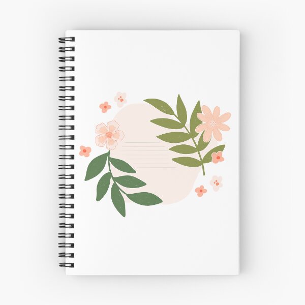 Item preview, Floral Bookplate designed and sold by Leah Nicole Designs.