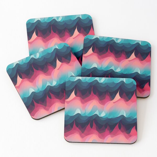 Item preview, Mystic Haze: Embrace the Enchanting Blurry Lines Pattern! designed and sold by SpicyGraphicArt.