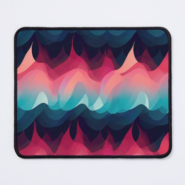 Item preview, Mystic Haze: Embrace the Enchanting Blurry Lines Pattern! designed and sold by SpicyGraphicArt.
