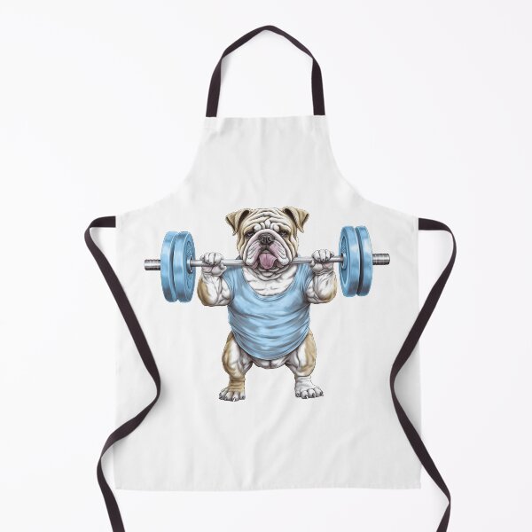 Item preview, Dog Lifting A Barbell designed and sold by Print-Frenzyy.