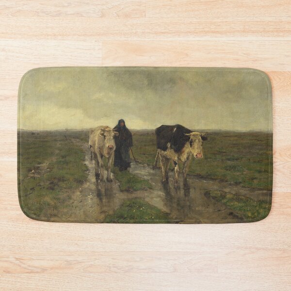 Item preview, Changing Pasture | Anton Mauve | 1880 Dutch Animal Art designed and sold by CJET.