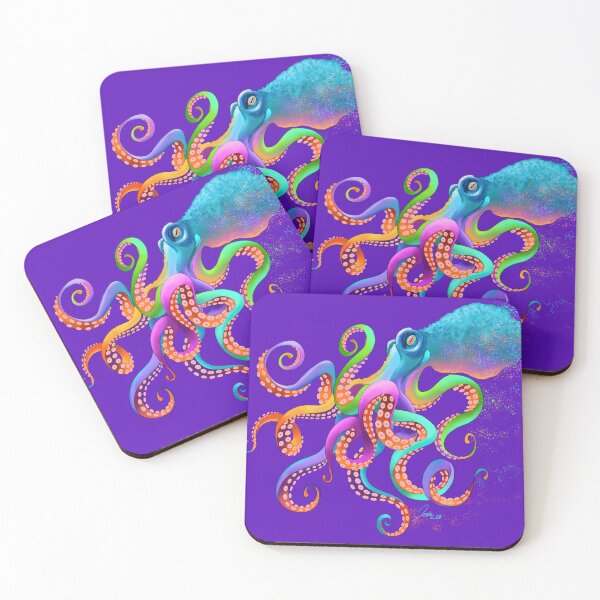 Item preview, Rainbow Octopus designed and sold by TrevorIrvin.