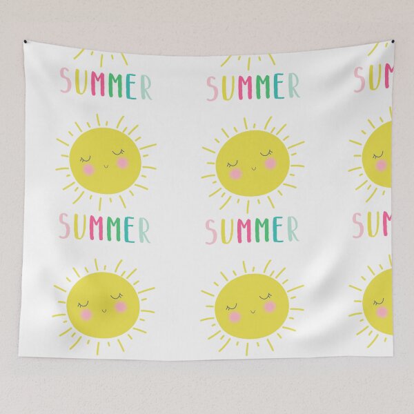 Item preview, Summer Cute Happy Sun designed and sold by marknprints.