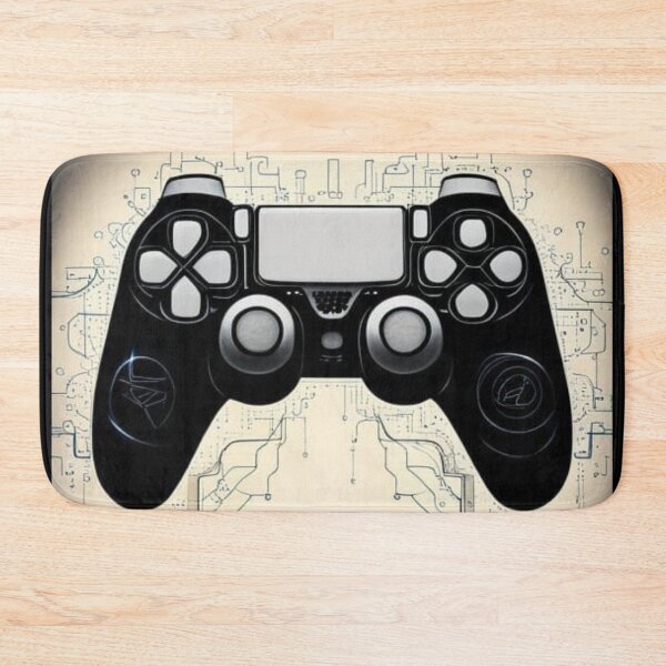 Item preview, Playstation Controller Gray and Black designed and sold by DreamOfMorpheus.