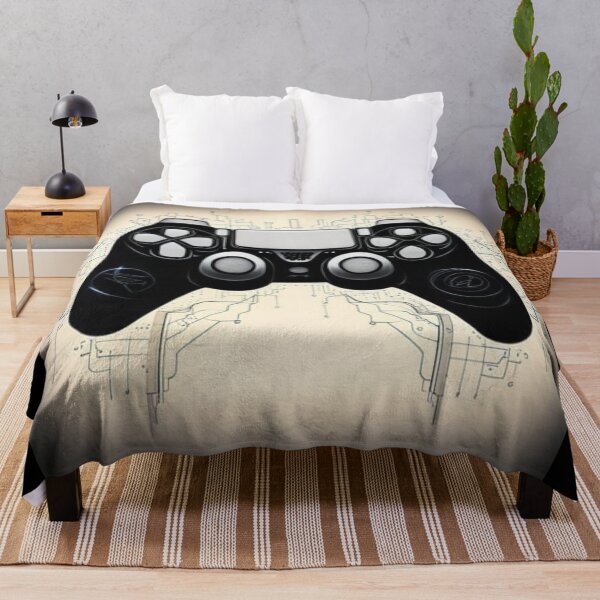 Item preview, Playstation Controller Gray and Black designed and sold by DreamOfMorpheus.