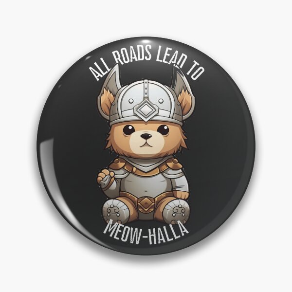 Item preview, Viking Cat - All Roads Lead to Meow-halla designed and sold by KamilMalinowski.