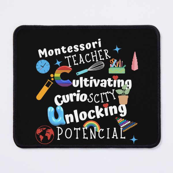 Item preview, Curiosity Cultivator, Potential Unleasher, Mind Shaper, Potential Pioneer, Exploration Guide, Montessori Teacher designed and sold by TeyMank.